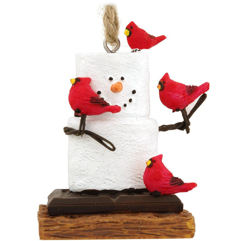 S'mores Cardinals Ornament - The Country Christmas Loft