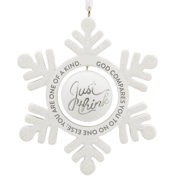 DaySpring Snowflake Ornament - The Country Christmas Loft