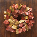 Burnished Magnolia Leaf Decor - - The Country Christmas Loft