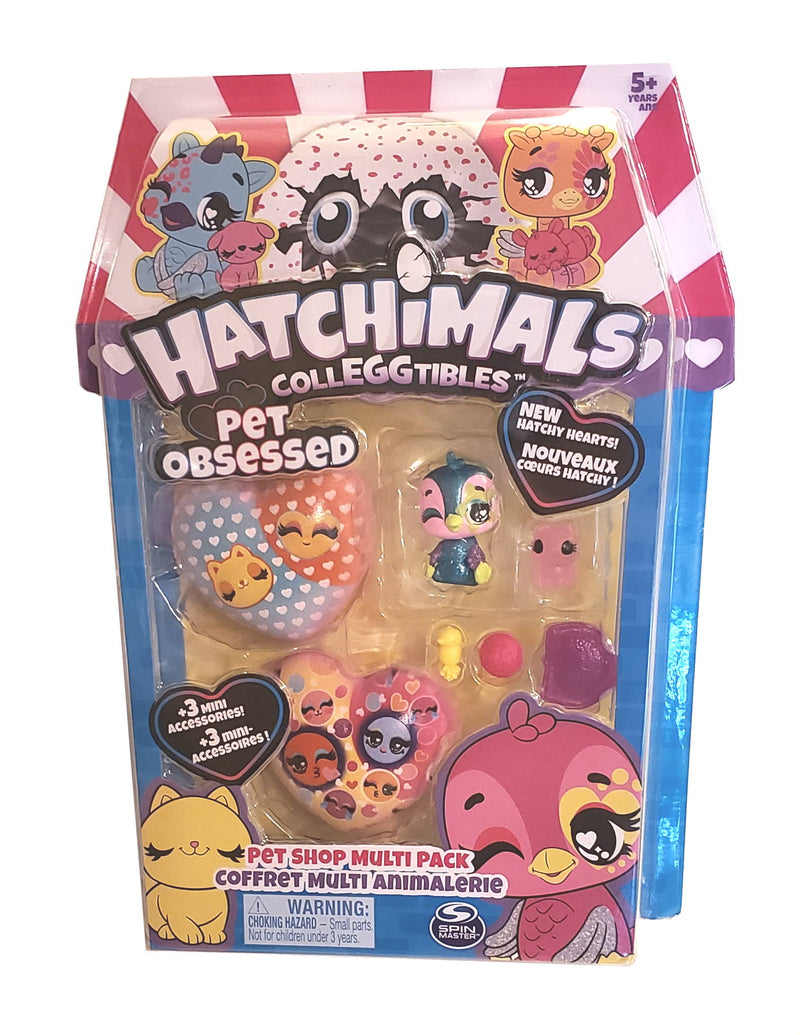 Hatchimals CollEGGtibles - Pet Obsessed Multi-Pack - Faces - The Country Christmas Loft