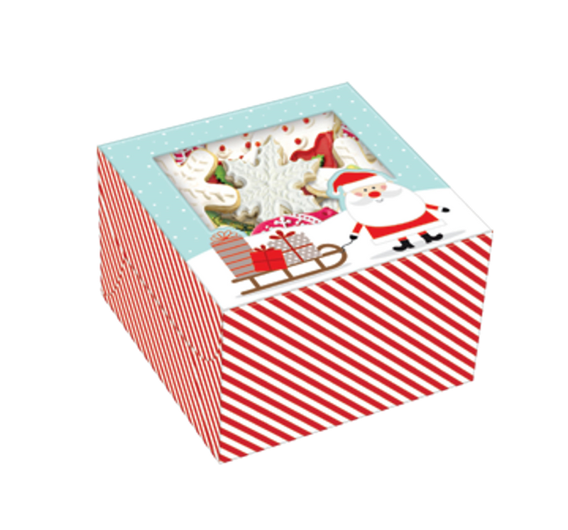 Bakery Box 2 Pack - Santa - The Country Christmas Loft
