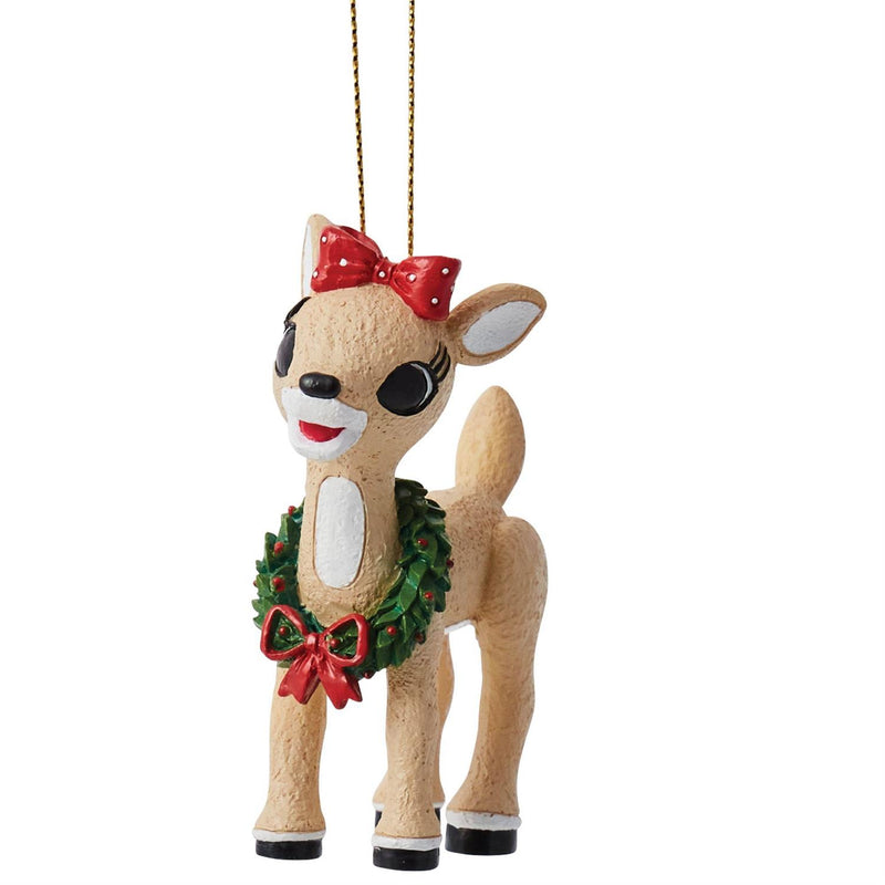 Clarice Wearing a Wreath Ornament