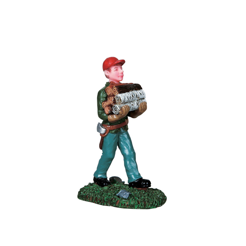 Fuel for the Fire figurine - The Country Christmas Loft