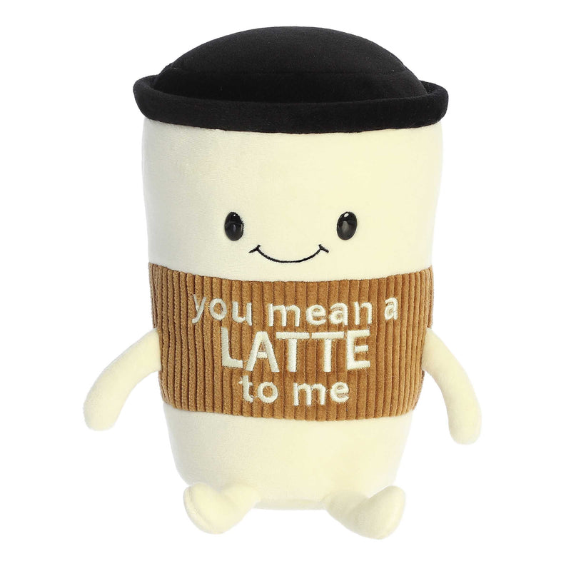 Just Sayin' Collection -9  Inch You Mean A Latte  Plush
