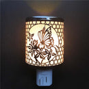 Silvertone Silhouette Nightlight - Butterfly