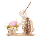 Wooden Bunny - Egg Holder Figurine - The Country Christmas Loft