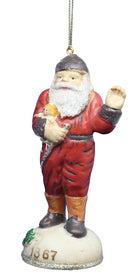 Santa Thru The Ages Ornament - 1867 - The Country Christmas Loft