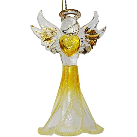 Crystal Birthstone Angel Ornament - November - The Country Christmas Loft