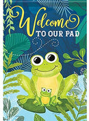 Hoppy Place  Large Flag - The Country Christmas Loft