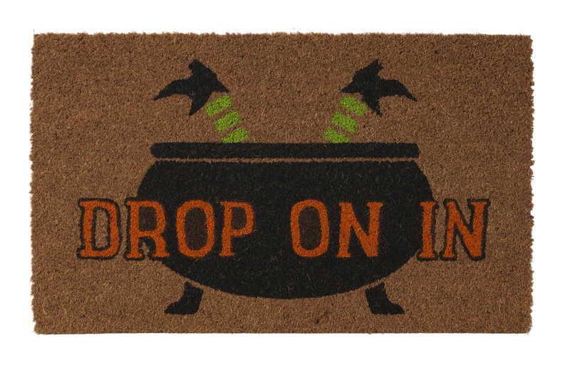 Harvest Coir Doormat - Drop on In - The Country Christmas Loft