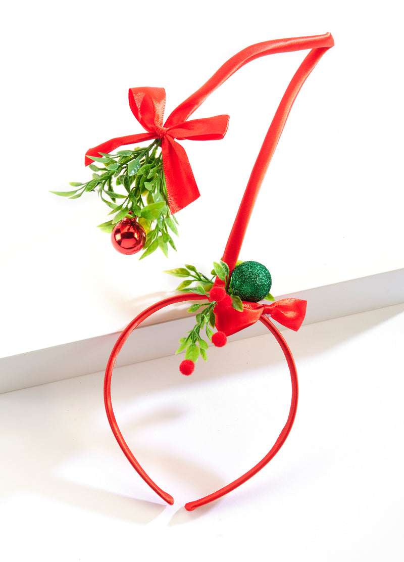 Holiday Mistletoe Headband