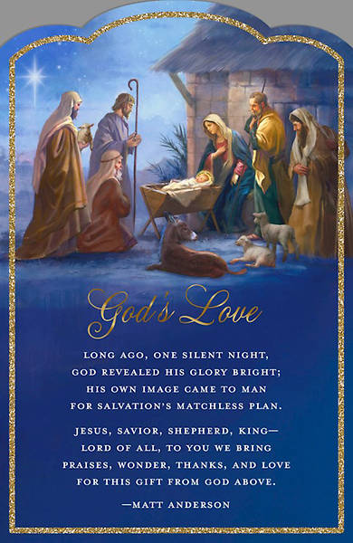 God's Love Nativity  - 18 Premium Christmas Boxed Cards