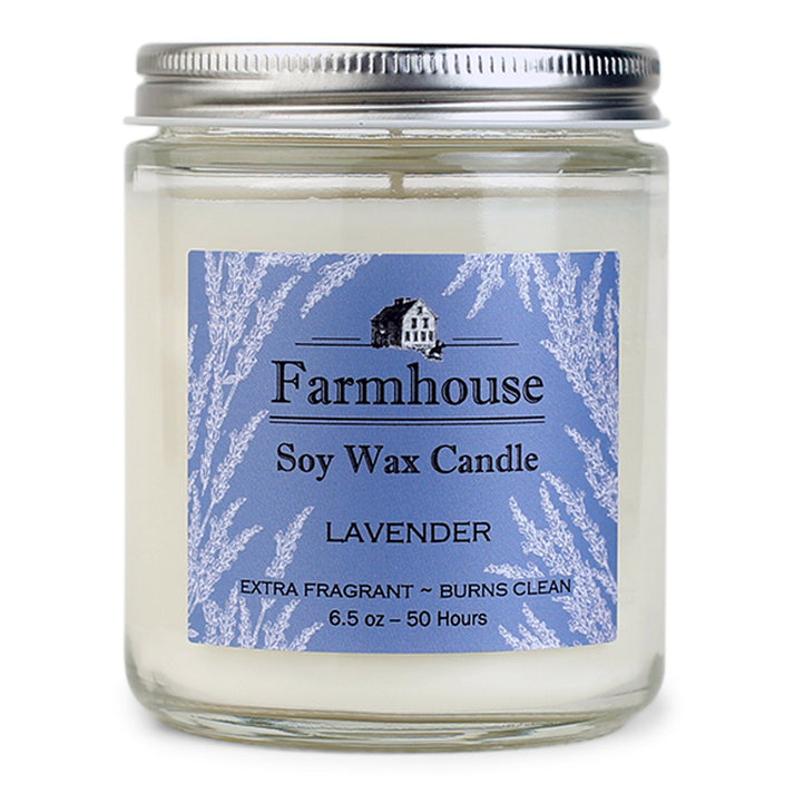 Sweet Grass Farm 6.5 Ounce Soy Candle - Lavender - The Country Christmas Loft
