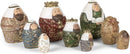 Nativity Set - 9 Piece Nesting - Gold Leaf Finish - The Country Christmas Loft