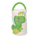 Green Dinosaur Snow Throw - The Country Christmas Loft