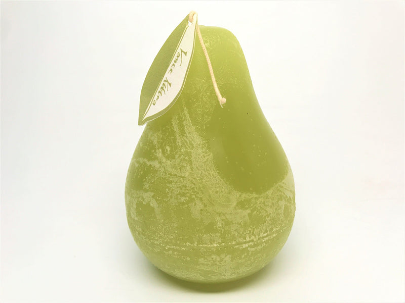 Timber Pear Candle (3" x 4" ) - Green Grape - The Country Christmas Loft