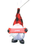 Personalized Gnome Ornament (Letters J-P) - - The Country Christmas Loft