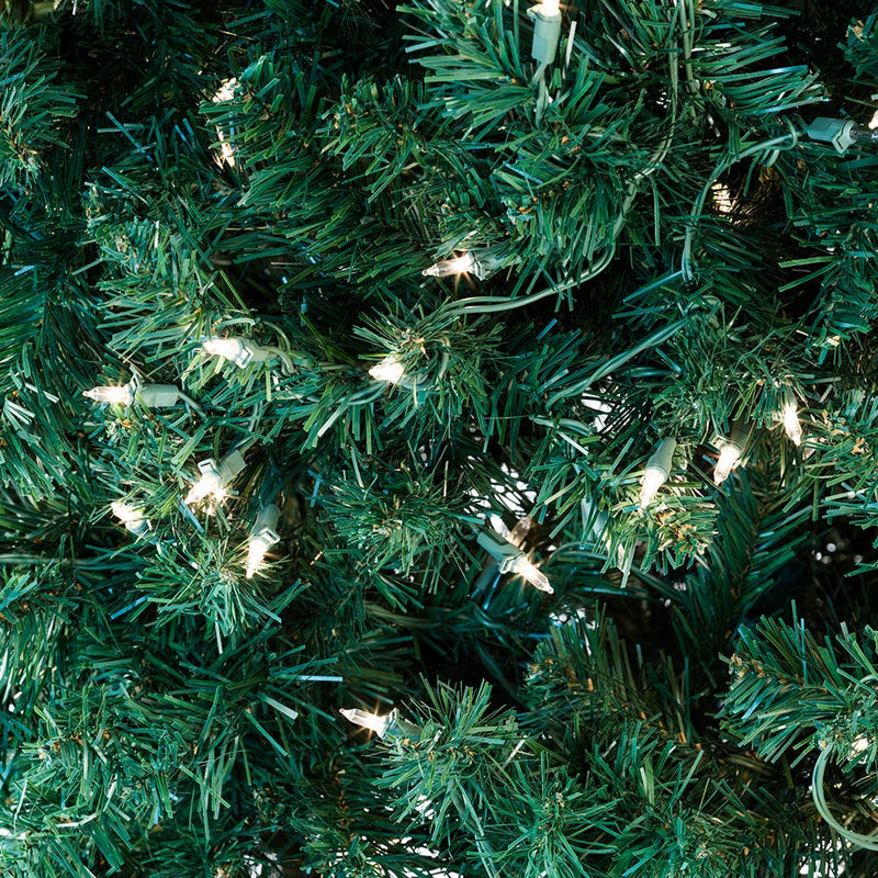 8.5 Foot Pre-Lit Clear Incandescent Upside Down Tree