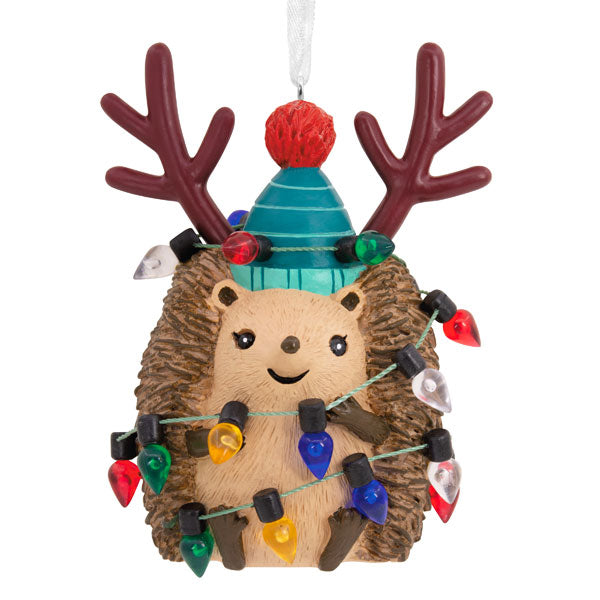 Decorating Hedgehog Ornament