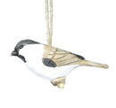Chickadee 3D Wooden Ornament - The Country Christmas Loft