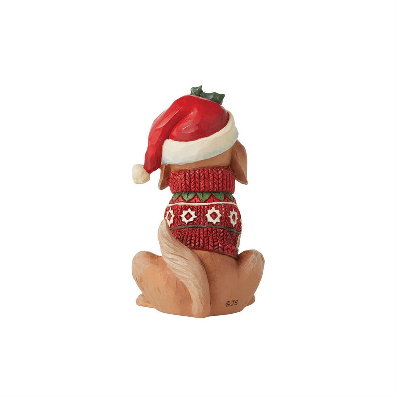 Heartwood Creek Mini Christmas Dog Figurine - The Country Christmas Loft