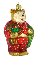 Sleepy Bear Ornament - The Country Christmas Loft
