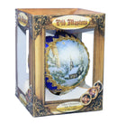 Krebs Masters on Silk 2022 Ornament - Winter Night - The Country Christmas Loft