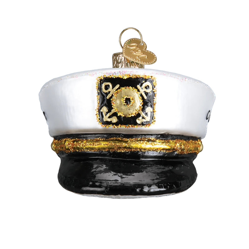 Captain's Cap Ornament - The Country Christmas Loft