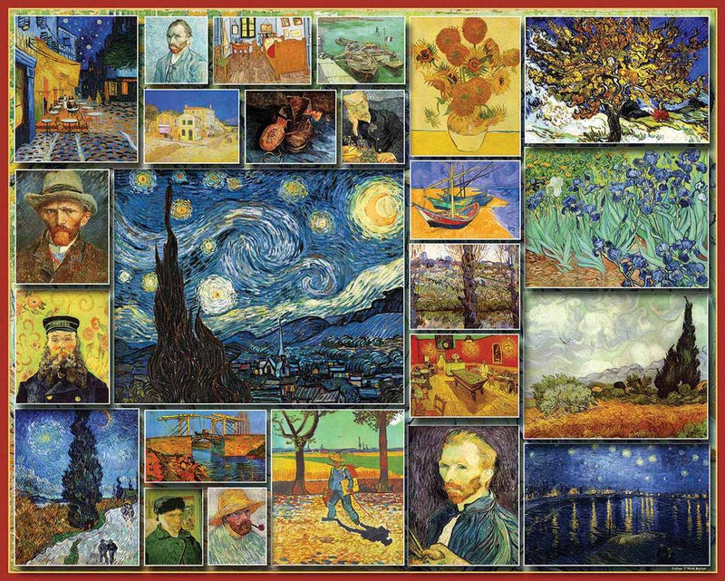 Van Gogh - 1000 Piece Jigsaw Puzzle - The Country Christmas Loft