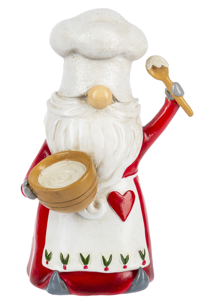 Cooking Gnome Figurines - - The Country Christmas Loft