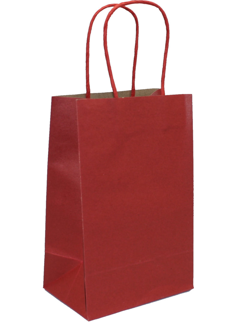 Jr Cub Kraft Gift Bag - Red - The Country Christmas Loft