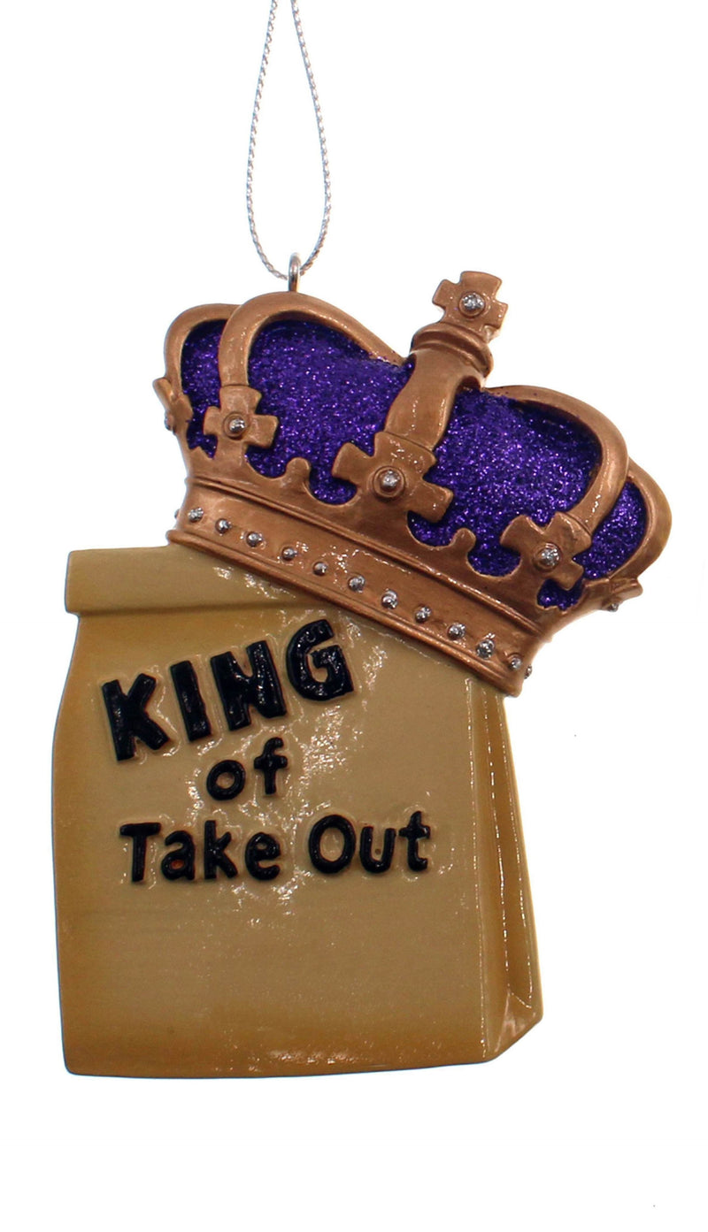 Take-out Royalty Ornament -  King - The Country Christmas Loft