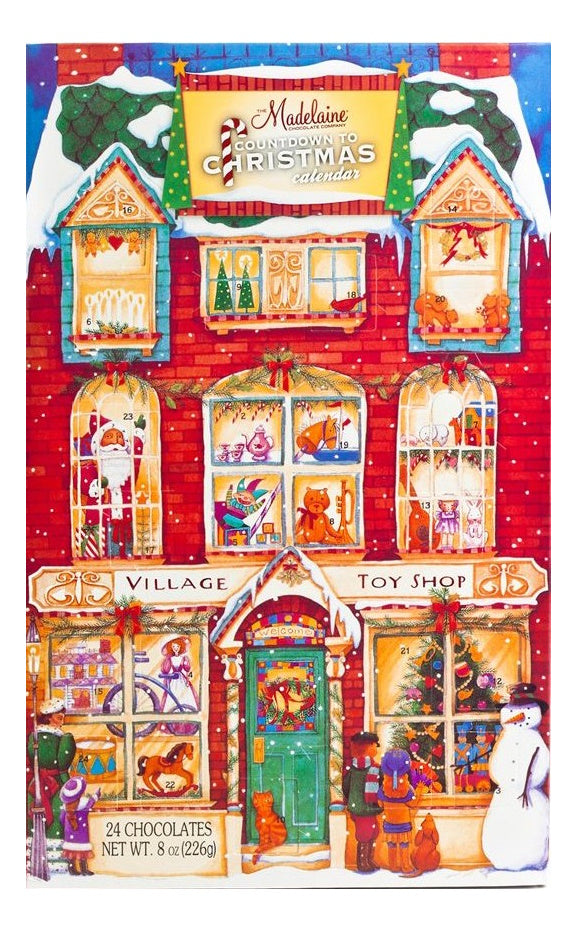 Victorian Village Toy Shop - Chocolate Advent Calendar