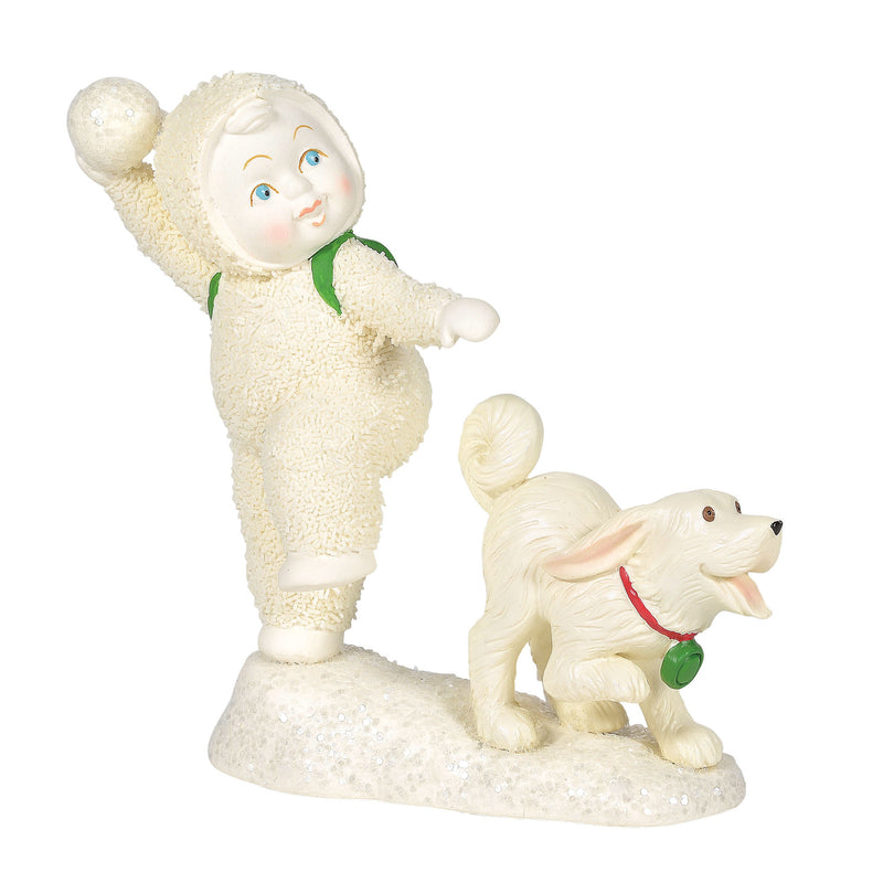 Snow Retriever - Snowbabies Figurine - The Country Christmas Loft