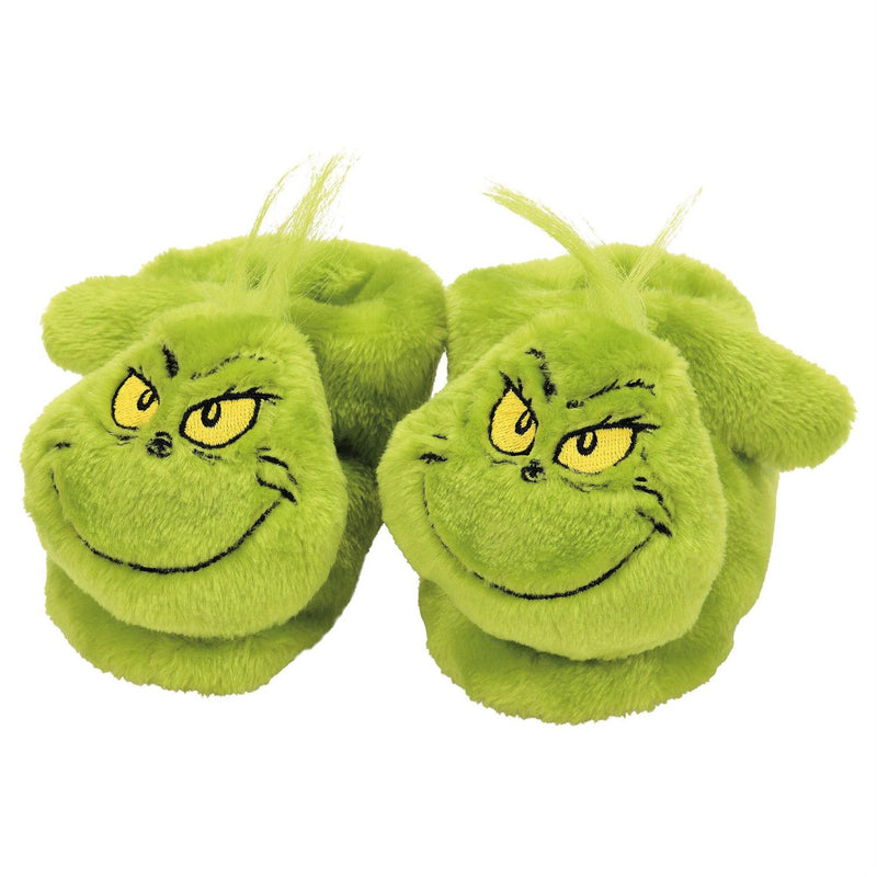 Grinch Baby Booties - The Country Christmas Loft