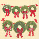 Ideal Home Range Maret's Wreath (Cream) - - The Country Christmas Loft