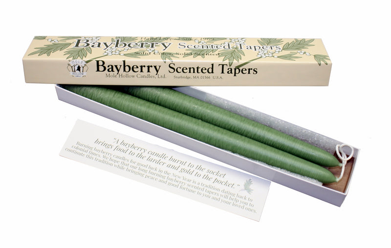 Bayberry Scented Taper Candles - The Country Christmas Loft