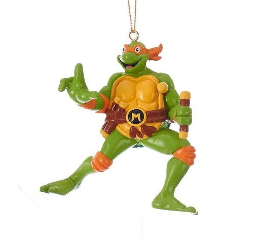 Teenage Mutant Ninja Turtle Ornament - Michelangelo - The Country Christmas Loft