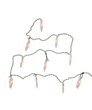 10-Light White Snowflake Light Set - The Country Christmas Loft