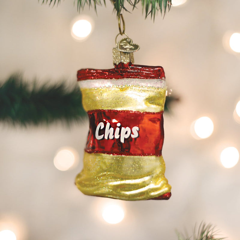 Bag of Chips Ornament - The Country Christmas Loft