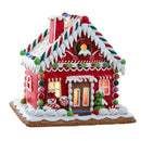 Gingerbread Junction - 9" Lighted Tabletop Gingerbread House - The Country Christmas Loft