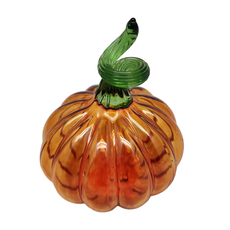 Blown Glass Pumpkin