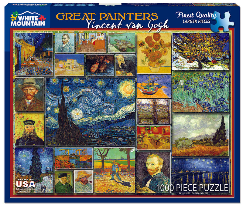 Van Gogh - 1000 Piece Jigsaw Puzzle - The Country Christmas Loft