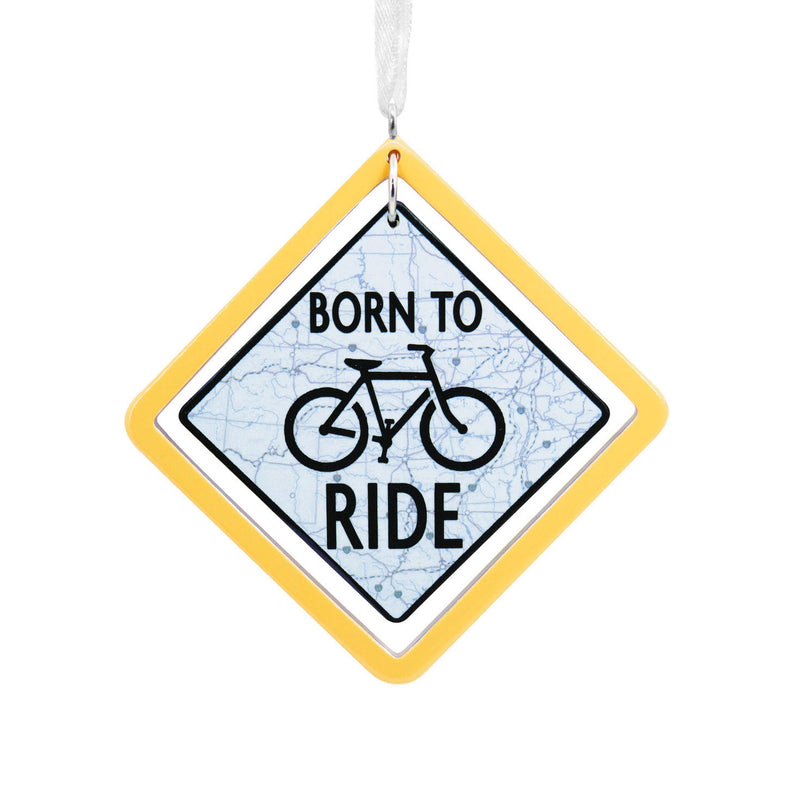 Born to Ride Bike Ornament