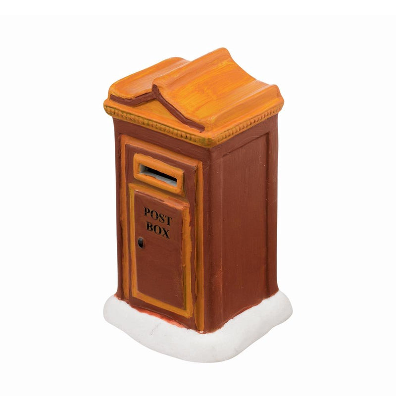 Department 56 Accessories For Villages Uptown Post Box Accessory Figurine, 2.25 Inch - The Country Christmas Loft