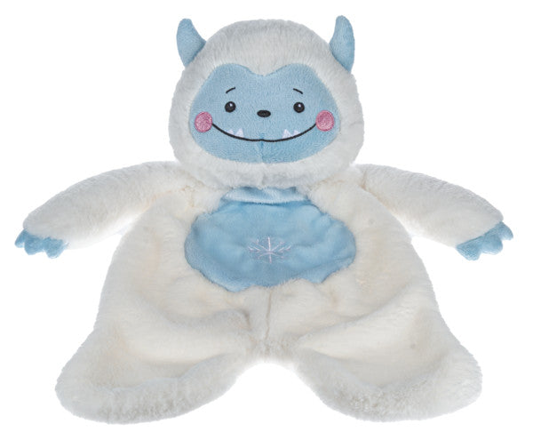 Flat-A-Pat Plush Baby Blanket Lovey Yeti