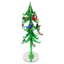 Glass Tree With Bird Ornaments - The Country Christmas Loft