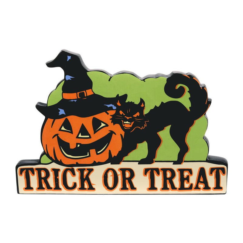 Classic Trick or Treat Sign - The Country Christmas Loft