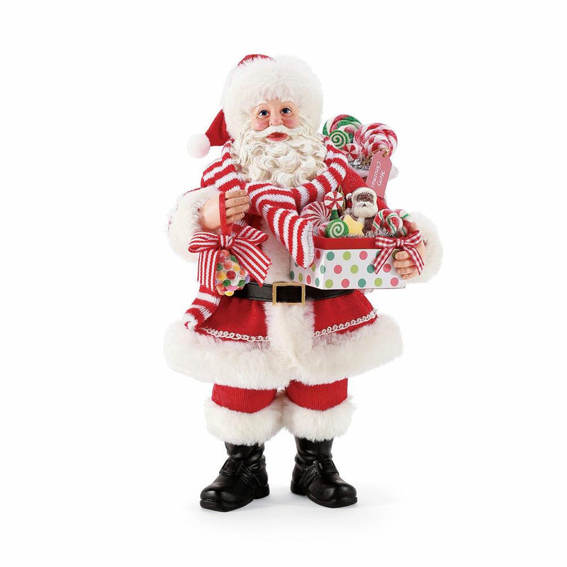 Candy Man - Santa Figurine - The Country Christmas Loft