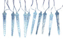 Shooting Star Icicle Lights - Cool White